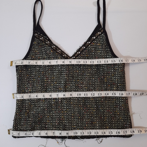 ● Zara | Sparkly & Sequin Crop Top - Picture 9 of 12